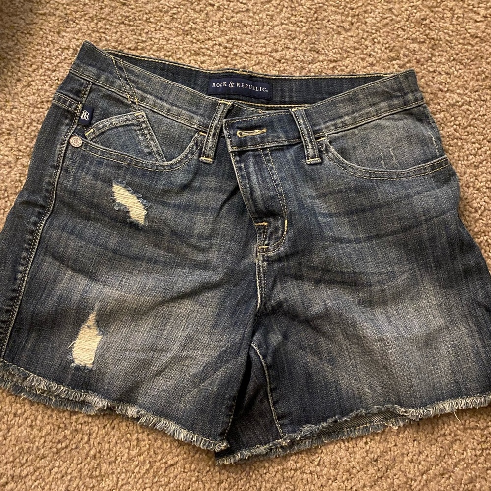 Rock & Republic shorts size 8, worn once